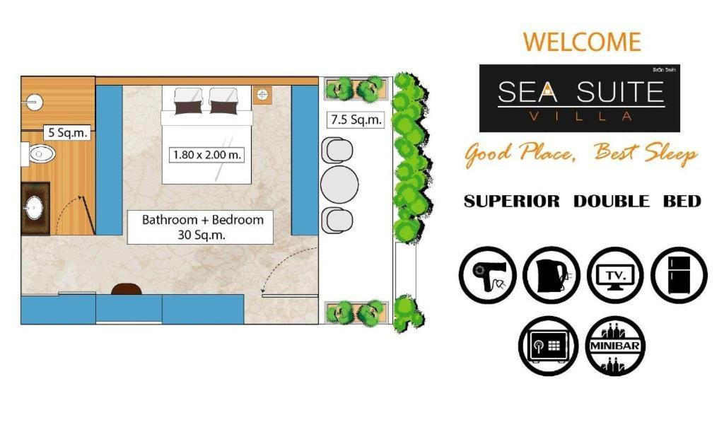 Sea Suite Villa Bãi biển Chaweng Ngoại thất bức ảnh