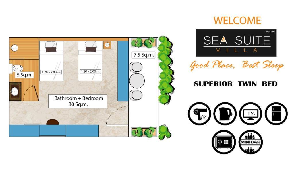 Sea Suite Villa Bãi biển Chaweng Ngoại thất bức ảnh